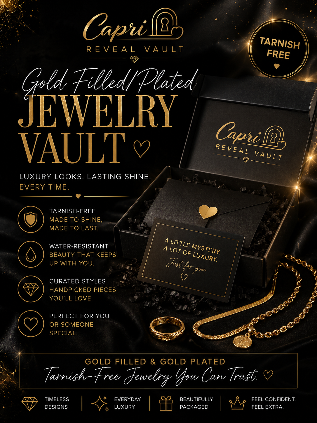 GOLD FILLED/PLATED VAULT